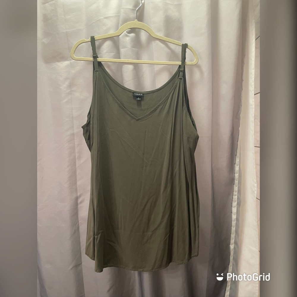 Torrid green cami